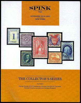Spink auction catalog: The Collector's Series Nov. 18-19, 2015
