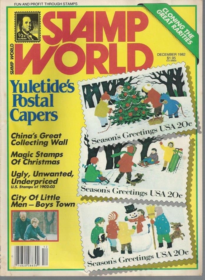 Stamp World Magazine Dec. 1982 and Jan. 1983