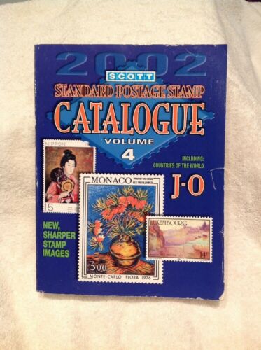 Scott Standard Postage Stamp 2002 Catalogue Vol. 4 (J-O)