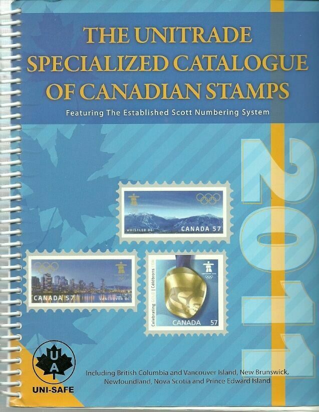Unitrade 2011 Specialized Catalogue of Canadian Stamps