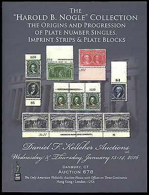 Kelleher catalog: Sale 678 The Harold B. Nogle Collection of plate numbers, etc.