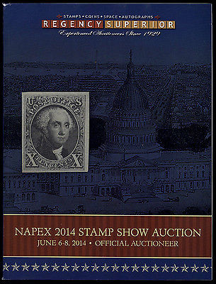 Regency Superior catalog: Auction 105  - NAPEX 2014 + Space & Autographs