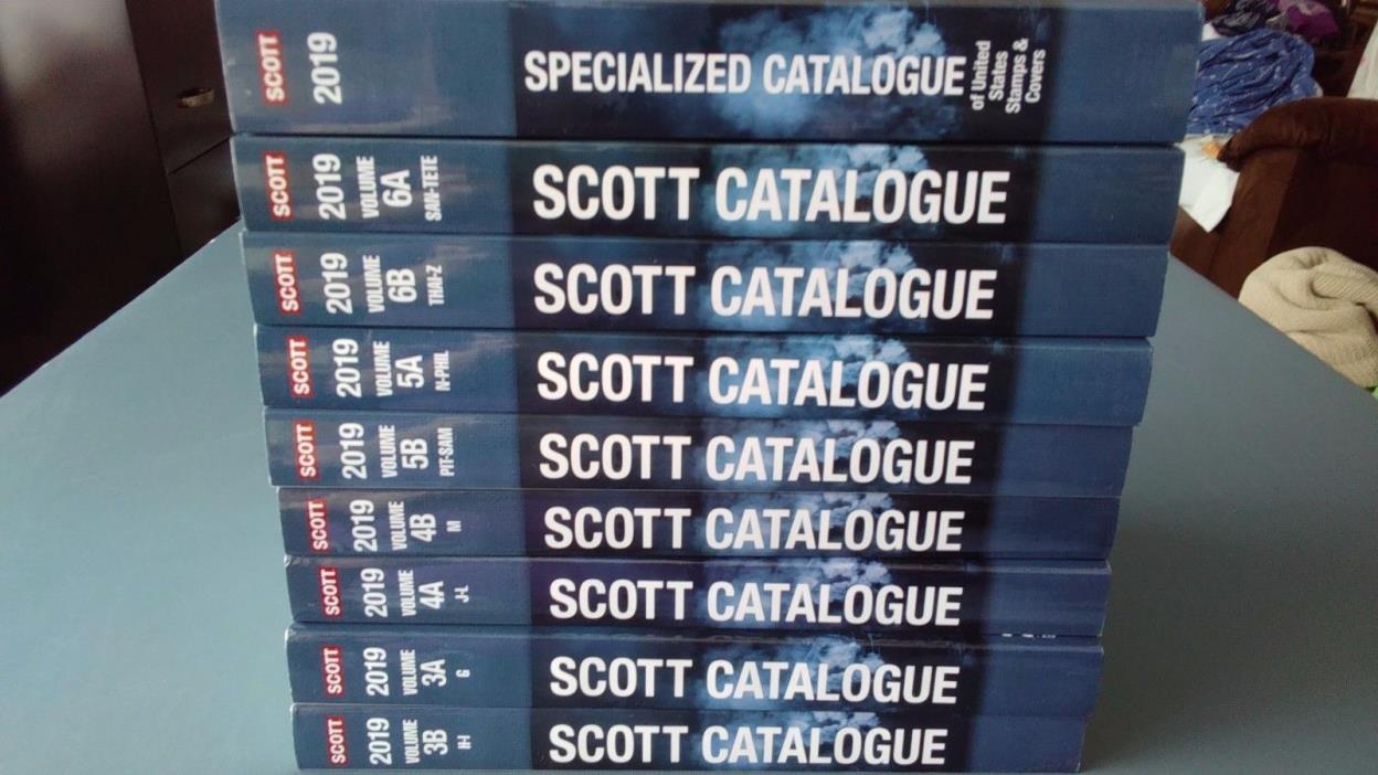 2019 Scott  Postage Stamp Catalogue  + Free Shipping