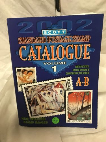 Scott Standard Postage Stamp Catalogue 2002 Volume 1- Countries USA and A-B