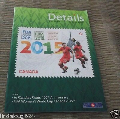 Canada Post Details Magazine-May 2015 Vol XXIV No.5 FIFA Women's World Cup