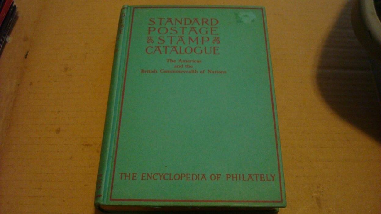 Standard Postage Stamp Catalogue 1943 Volume 1 Scott Publications