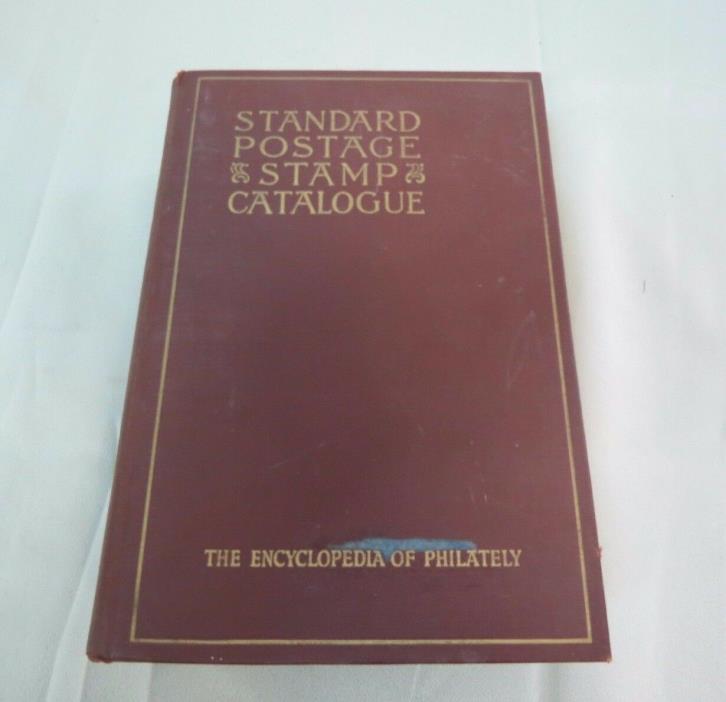 VINTAGE 1948 STANDARD POSTAGE STAMP CATALOGUE OF ENCYCLOPEDIA PHILATELY SCOTT