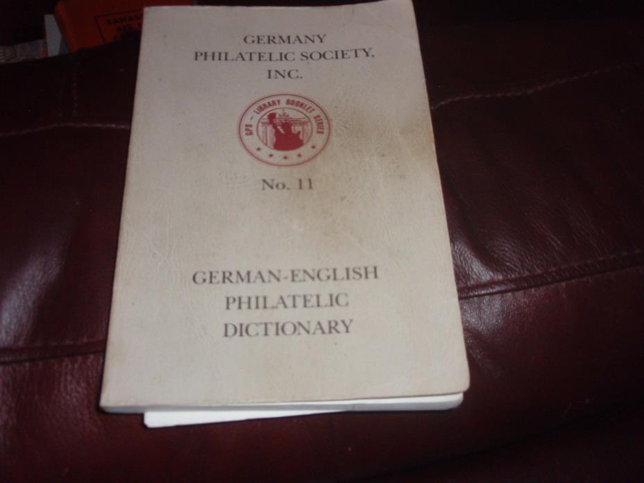 German Philatelic Stamp Books - Lot of 7 - Nice Variety - Please see list in ...