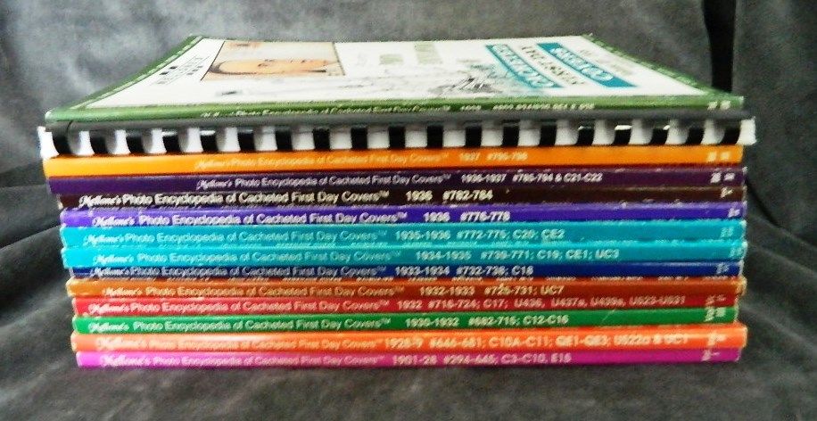 Planty,Volumes 1-14 Cacheted First Day Cover Photo Encyclopedias,First 14 books