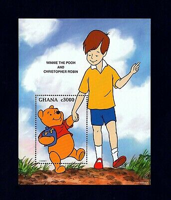 GHANA - 1996 - DISNEY - WINNIE THE POOH - FRIENDS - MINT - MNH S/SHEET!