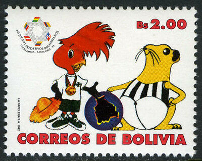 Bolivia 858, MI 1176, MNH. 12th Bolivian Games, Cochabamba, Santa Cruz, 1992