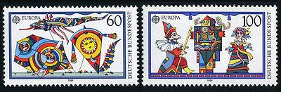 Germany 1573-1574, MNH. EUROPA CEPT. Children's games, 1989