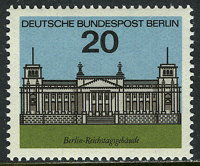 Germany-Berlin 9N213, MNH. Reichstag Builing, Berlin, 1964