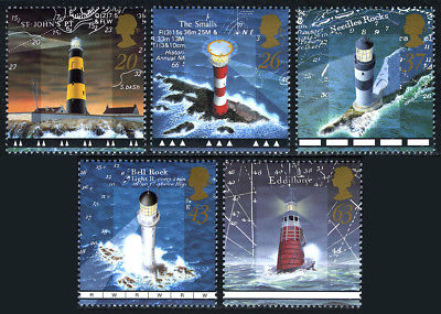 Great Britain 1804-1808, MNH. Lighthouses. St.John's Point, The Smalls, 1998