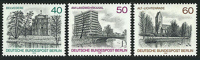 Germany-Berlin 9N422-9N424, MNH. Berlin Views, 1978