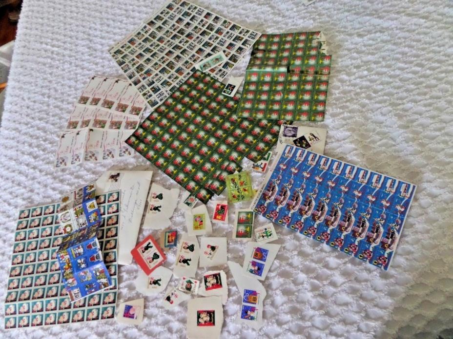 Vtg Lot Christmas Seals Boys town Yellowstone Boys Ranch 1950's - 80's