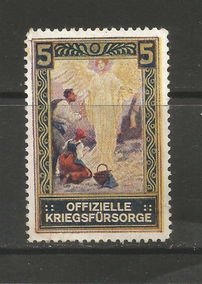 Austria/WWI Official War Support stamp/label #D