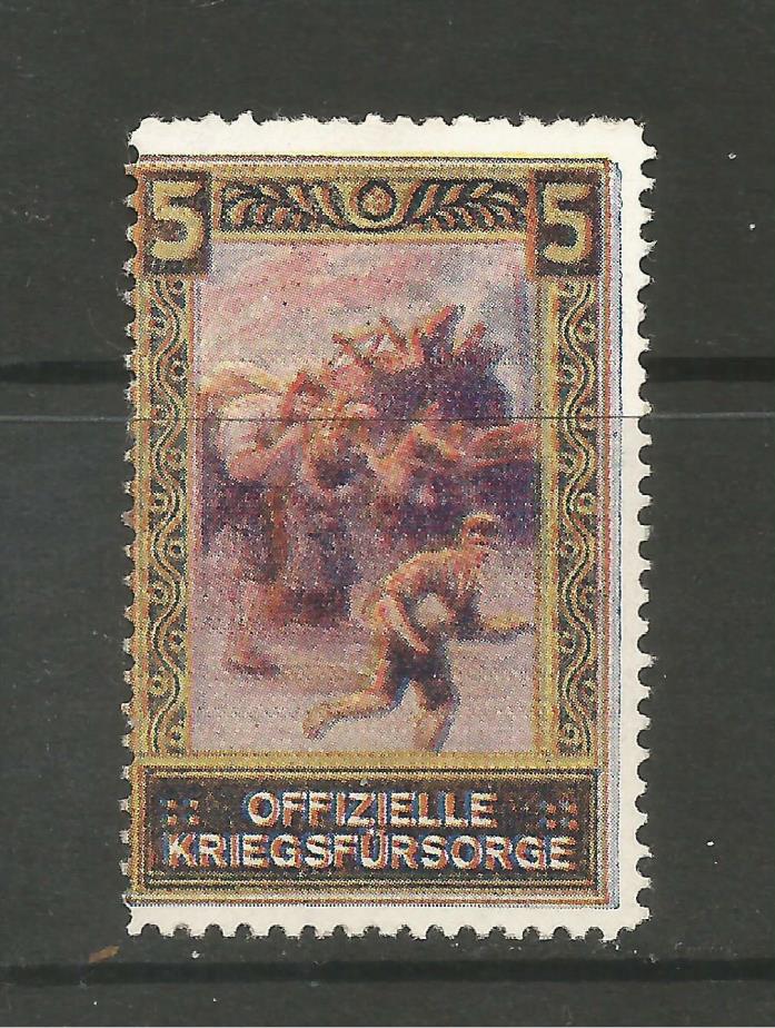 Austria/WWI Official War Support stamp/label #C