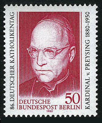 Germany-Berlin 9N452, MNH. Cardinal Count Preysing, 1980