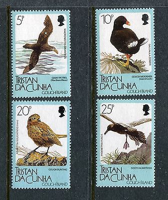 Tristan da Cunha 455-459, MNH, Birds Gough Moorhen, Sooty Albatross 1989, x29135