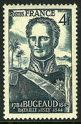 France 497, MNH. Battle of Isly, cent. Marshal Thomas Robert Bugeaud, 1944