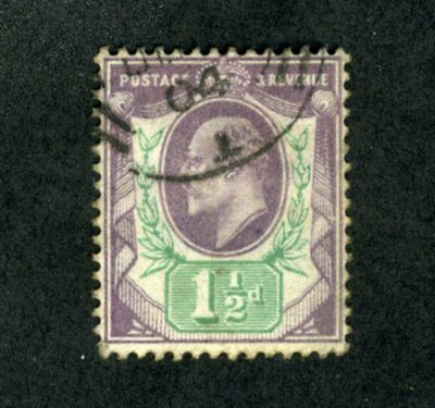 Great Britain, Scott #129, Edward VII, Used, 1902