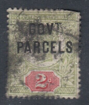 Great Britain CDS Cancel SG #O70  2d Government Parcels  