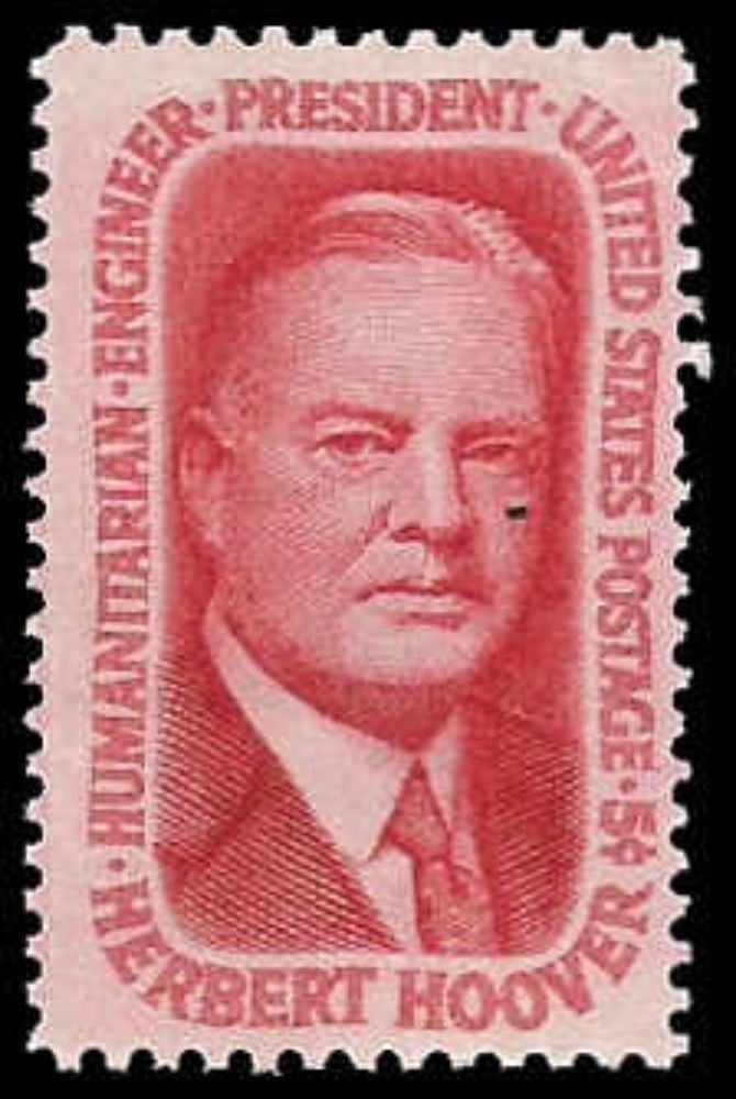 US #1269 5c Herbert Hoover, 1965, MNH, (PCB-1)