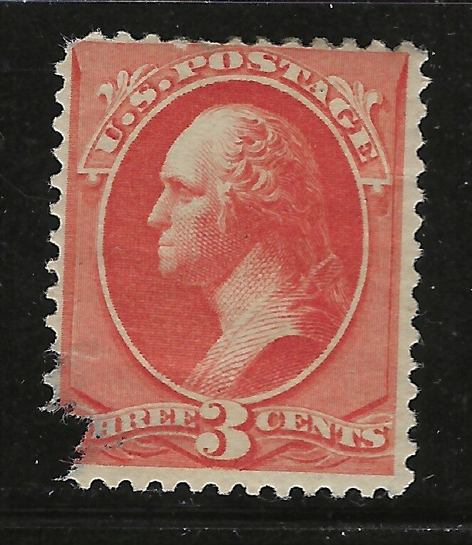 United States...#214...Mint HH, HR with FAULTS...1887...SCV $60.00