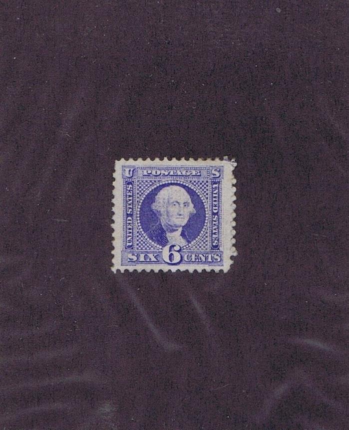 SC# 115 UNUSED NO GUM 6c WASHINGTON, 1869, 2018 PF CERT, LOOK!