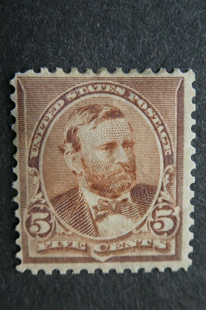 US Stamp - SCOTT # 223 - 5c - 1890 - UNUSED - GRANT