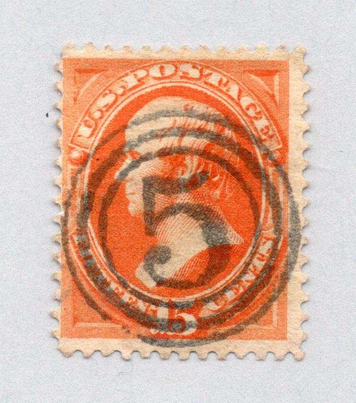 Sc# 163 Used (lt diag cnr crease)/ SON #5 Target Cancel  -  Lot 0119_0817233