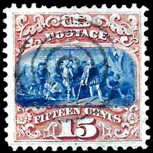 US Scott #118 VF (Graded VF 80) Scott $800 2016 PFC