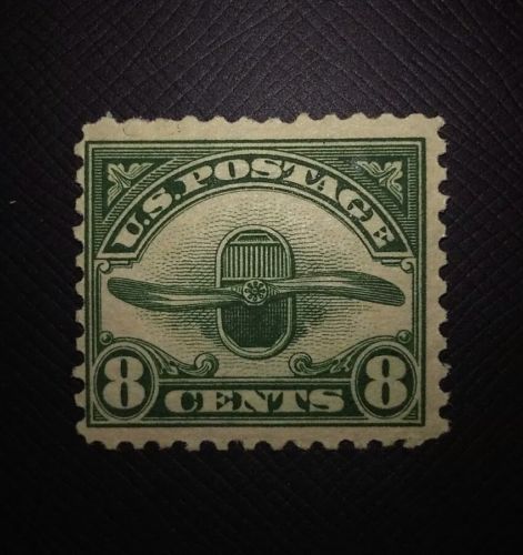 TRAVELSTAMPS:1923 US Stamp Scott # C4, Airplane Propeller, Air Post mint, mnh og
