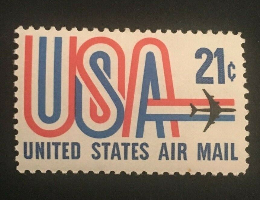 US Scott #C81 - 21c USA and Jet Single MNHOG 1971