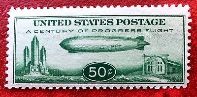 1933 US Airmail #C18 50c Century of Progress Issue MNH