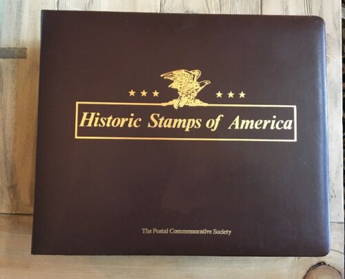 COMPLETE HISTORIC STAMPS OF AMERICA; POSTAL COMMEMORATIVE SOCIETY
