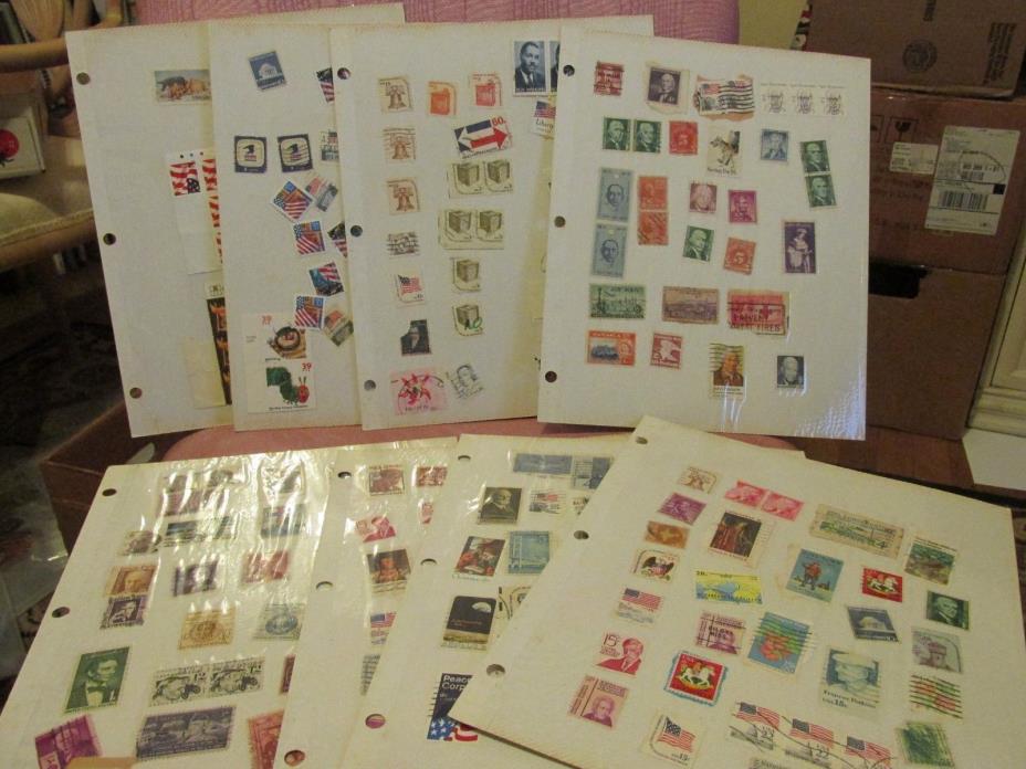 Stamp Collection 238 Stamps! 1 Cent-37 Cent!!!
