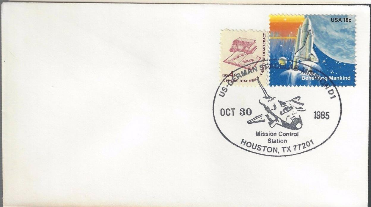 1985 Space Achievements US-Germany aaa