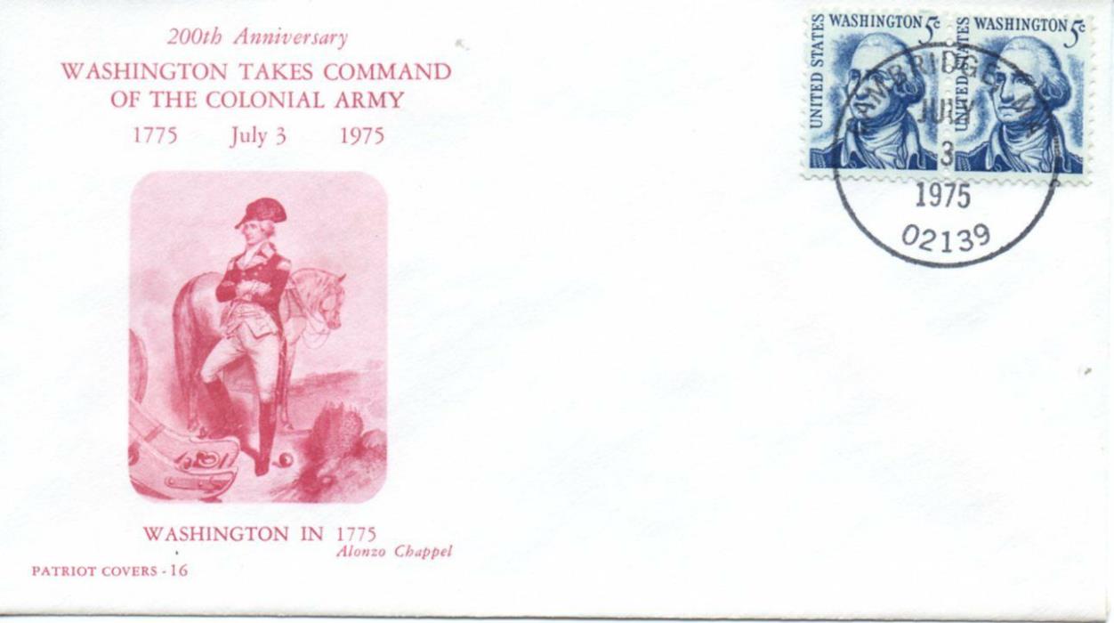 US Event, 2001h Anniversary Washington Takes Command Of The Colonial Army (240)