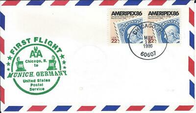 FFUS Chicago IL - Munich Germany May 15 1986 AAMC# AA-F258