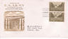 1945 U.S. ARMY TRIBUTE 2 STAMP COVER GRIMSLAND CACHET ADDRESSED FDC