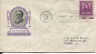 1940 FAMOUS AMERICANS JAMES RUSSELL LOWLL IOOR CACHET MACHINE ADDRESED FDC