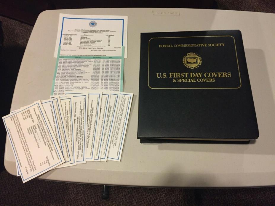 US First Day Covers and Special Covers Postal Commemorative Society
