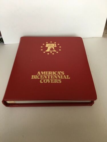 1777-1977 America's Bicentennial Covers Collection 18 First Day Covers in Binder