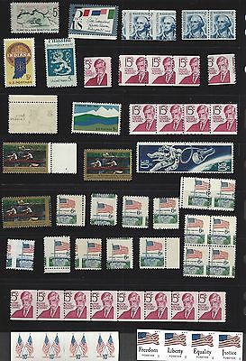 Collection of 597 EFO STAMPS, Mint, NH