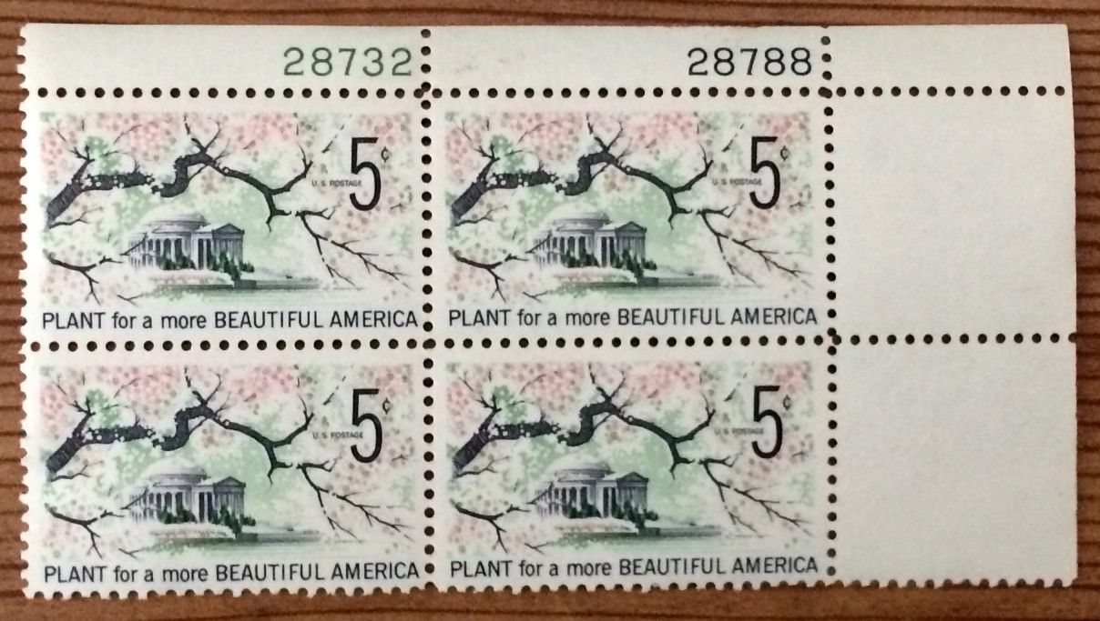 Scott #1318...5 Cent...Plant For Beautiful America ...