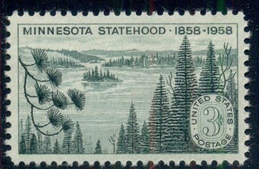 #1106 3¢ MINNESOTA STATEHOOD LOT 400 MINT STAMPS SPICE UP YOUR MAILINGS!