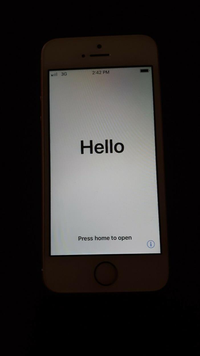 Apple iphone se 32gb rose gold