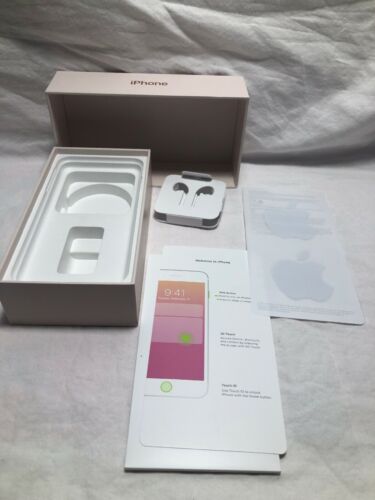ORIGINAL APPLE IPHONE 8 PLUS (MODEL A1864, 64GB, GOLD) EMPTY BOX ONLY-EX. COND.